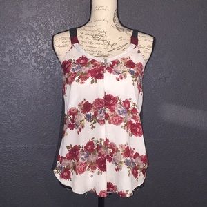 Cute floral tank top